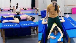 flexible  girl| flexibility training 柔軟性ストレッチ|压腿 撕腿 一字马