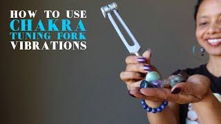 How to Use Chakra Tuning Fork Vibrations @satincrystals