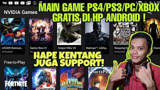 Cara Main Game PS4 di HP Android (Tutorial Lengkap Daftar NVIDIA Games Android & Daftar Akun Steam)