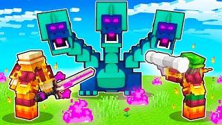 Overpowered WEAPONS vs CUSTOM BOSSES In Minecraft!