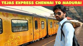 Chennai to Madrurai Just 6 Hours | Tejas Express #travelvlog #tejas #tejastrain