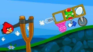 МАШИНКА ВЕРТОЛЕТ в Bad Piggies #19 игра про свинок и птичек с Кидом