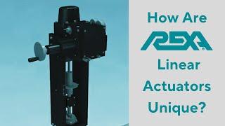 How Unique are REXA's Electraulic™ Linear Actuators?