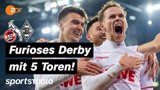 1. FC Köln – Borussia Mönchengladbach Highlights | Bundesliga, 13. Spieltag | sportstudio