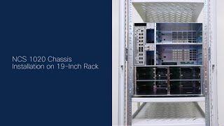 Cisco NCS 1020 Chassis Installation on 19-Inch Rack