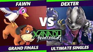 Xanadu Homecoming GRAND FINALS - Dexter (Wolf) Vs. Fawn [L] (Duck Hunt) Smash Ultimate - SSBU