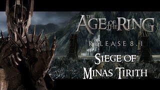 Age of the Ring 8.1 The Siege of Minas Tirith by Mordor and Rhun BFME II #letsplay #gameplay