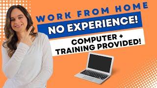 No Experience Needed! Computer & Training Provided | Remote Work From Home Jobs | $600 - $1,500 Week