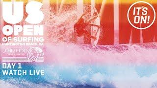 WATCH LIVE U.S. Open Of Surfing Huntington Beach Presented by Shiseido - DAY 1