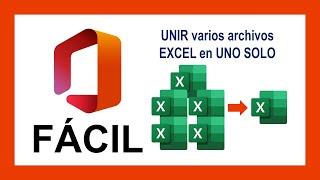  Cómo UNIR varios ARCHIVOS EXCEL en uno solo [Fácil y rápido]