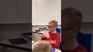 12 Years Old Boy Sees Colors For The First Time 