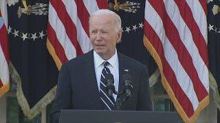 President Joe Biden addresses nation after Donald Trump's win