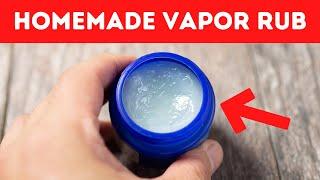 How to Make Your Own Natural Vapor Rub to Fight Congestion