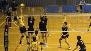 Sundai HS vs Chuo uni 1st set All Japan volleyball tournament - regional round