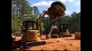 Cat® 304.5E2 XTC Mini Excavator Live Demo | Cat Landscaping and Construction