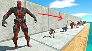 Deadpool vs All Units - Animal Revolt Battle Simulator