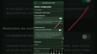 COMO ATIVAR O CHAT DE VOZ. NO #roblox #tutoria #youtube #shorts #robloxedit #voz #chat  #dicas