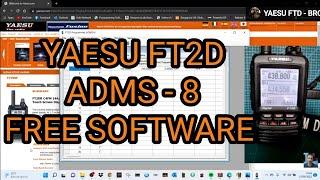 YAESU FT2D ADMS-8 Free Software- Using SCU19- WRONG VERSION FAIL