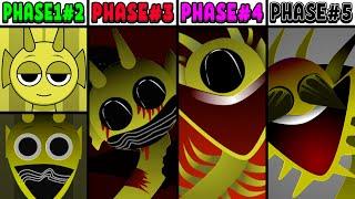 All Phases in Incredibox Sprunki Mustard New Update: From Phase 1 to Phase 5