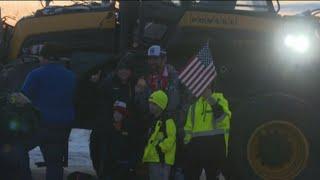 Nick Baumgartner welcomed home after Winter Olympics win