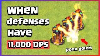 How Strong is Fully Charged Inferno Tower | Clash of Clans