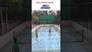 One More Shot Makes the Difference! #tennis #TennisShorts #OneMoreShot #NeverGiveUp #WinningMindset