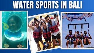 WATER SPORTS IN BALI  | BEST PRICE DETAILS | PARASAILING |JETSKI | BANANA & BUMPER | FLYING FISH