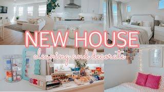  NEW HOUSE CLEAN AND DECORATE || SATURDAY MORNING CLEANING MOTIVATION || CLEAN WITH ME