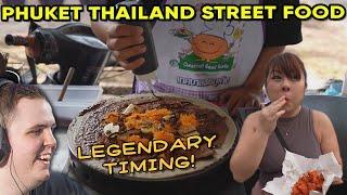 Phuket Street Food feat. Legendary timing moment | Bulldog Reacts to Dancing Bacons