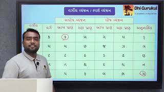 વ્યંજનનું વર્ગીકરણ | ગુજરાતી વ્યાકરણ | PSI અને જનરલ ક્લાસ 3 કોર્સ | Dhi Gurukul App