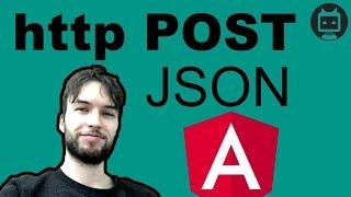 Angular HTTP POST Example with JSON