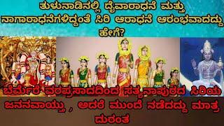 ತುಳುನಾಡಿನಲ್ಲಿ" ಸಿರಿ ಆರಾಧನೆ ಆರಂಭವಾದದ್ದು ಹೇಗೆ?‎@Santhumangalore   ‎@YouTube   ‎@Jeetu_mijar 