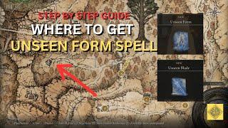 Step by Step Guide: How to Get UNSEEN FORM Spell  & Solve MIRAGE RISE Puzzle - Elden Ring