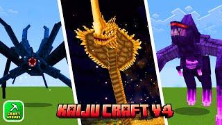 New Kaijus Are Coming to Shake Up Your World! | Kaiju Craft Addon v4