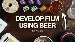 Develop and scan 35mm film at home - USING BEER!?