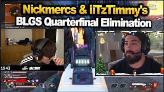 Nickmercs and iiTzTimmy Eliminated in BLGS Quarterfinal!