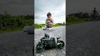 RC Kawasaki Motorbike Testing  #motorcycle #rcbike