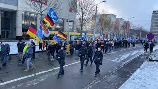 "Ruf nach Frieden" & Gegendemo Gera 4.1.25