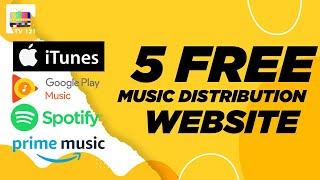 5 Free Music Distribution Website | Spotify | Itunes | Reaction Tv 121