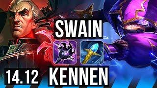 SWAIN vs KENNEN (MID) | 8/1/6, Legendary | BR Grandmaster | 14.12