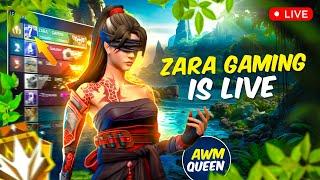 ZARA gaming Free Fire Live!  Road to Grandmaster | Solo, Squad & Custom Matches!  #freefire