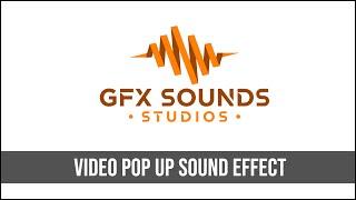 Video Pop Up Sound Effect