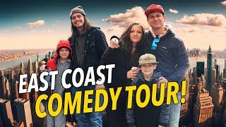 East Coast Comedy Tour Vlog!