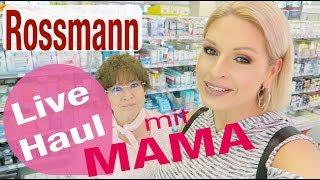 Rossmann LIVE HAUL mit MAMA ️ Unser Drogerie Einkauf | Mamacobeauty