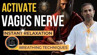 INSTANT RELAXATION  3 Vagus Nerve Breathing Techniques  The School of Breath