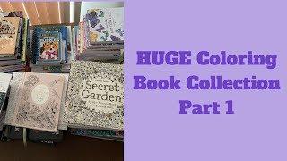 HUGE Coloring Book Collection - February 2019 - Part 1