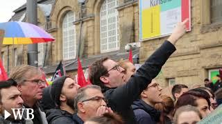 Neonazis demonstrieren in der Bielefelder Innenstadt