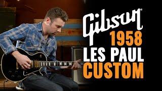 1958 Gibson Les Paul Custom Black Beauty | CME Vintage Demo | Joel Bauman