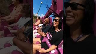 Serengeti Flyer At Busch Gardens Tampa is the Ultimate Adrenaline Rush #shorts #serengetiflyer