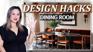 DESIGN HACKS! 5 Things Every Dining Room Needs | Julie Khuu